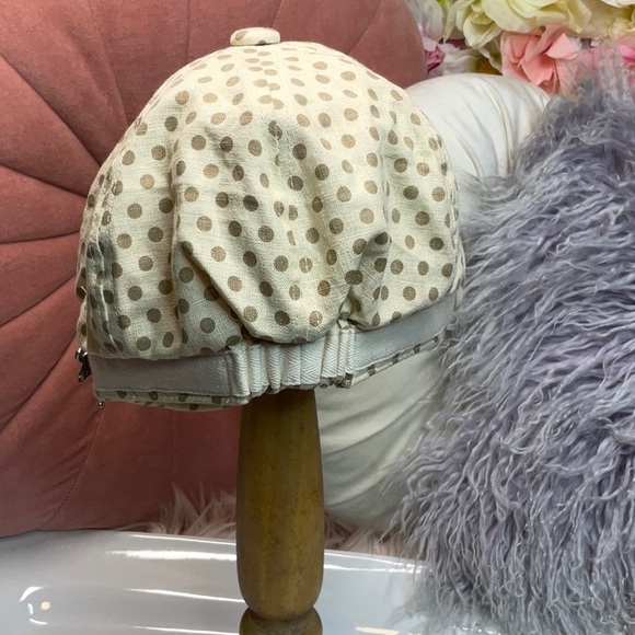 Polka dot newsboy cap - Picture 5 of 9